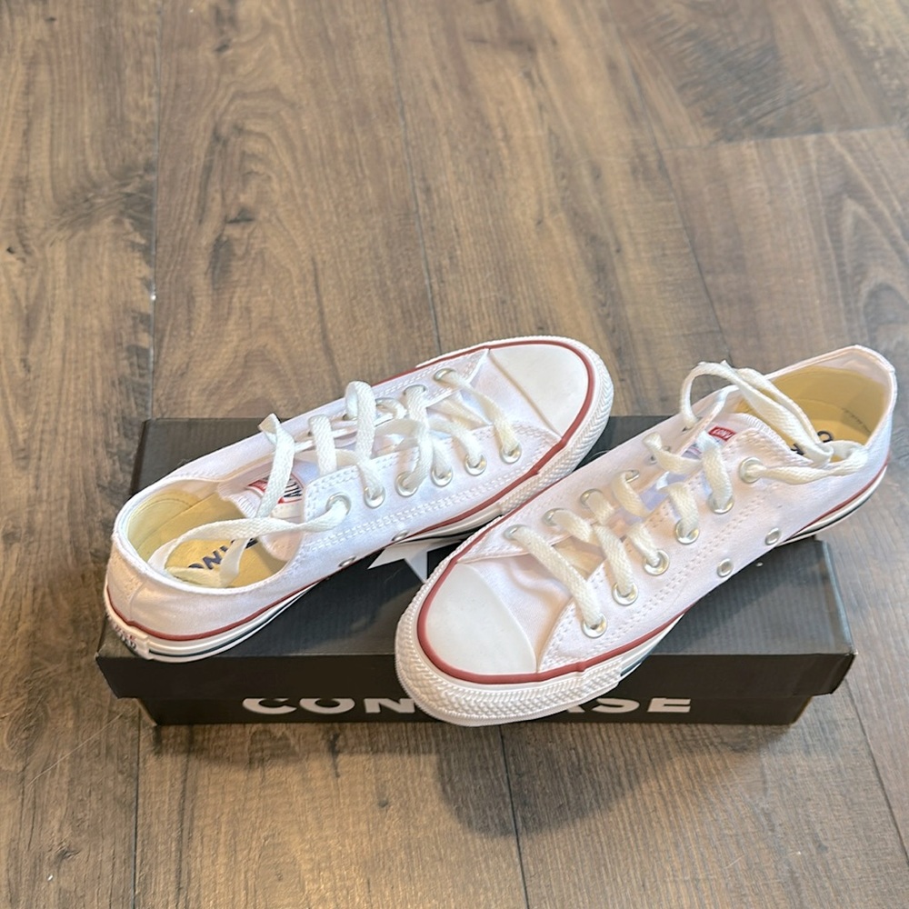 Converse NIB white/red/navy blue